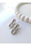 Steel Silver Hoop - Gift Earrings for Lover - 2