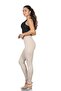 LADY THERMALRibbed High Belted Thermal Leggings with Ribbed Inside