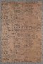 Moreno Viscose Woven Rug Non-Slip Base Washable Light Brown Anthracite Kitchen Rug 1323