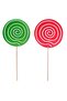 Cookie Lollipop Cake Cakepops Making Set 201 Pieces: Cookie Bags, Wooden Sticks, Pink Ribbon - 3