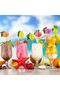 50 Pieces 12 Cm Bamboo Toothpick Fruit Muffin Cupcake Cake Decoration Cocktail Stick - 2