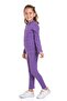 Girl's Magnificent Collar Daily Top and Bottom Set - 2