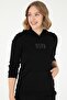 Black Basic Women's Sweatshirt - Tekspor 193917 .6 - 3