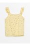 Square Neck Floral Crop Blouse for Girls - 2