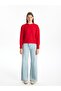 Crew Neck Solid Long Sleeve Women's Knitwear Sweater - W49706Z8 - 2