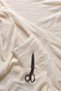 Natural Muslin - Double Layer Muslin - Raw Fabric - Organic Fabric - Garment Muslin Blanket - 4