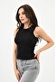 Women's Crew Neck Sleeveless Blouse 1755-24 - 3