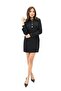 Women's Gold Button Detailed Dress 5209-24 - 4