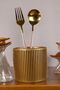 Countertop Spoon Holder Modern Countertop Spoon Holder Decorative Vertical Spoon Holder Gold Color Model 1