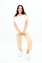 Women's Plus Size Stripe Detailed Tracksuit Set 8117-25