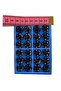 Strut Snap Black#3(14mm) 24 Pieces
