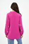 Women's Embroidery Detailed Long Sleeve Blouse 1715-24 - 9