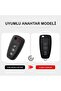 Ford Compatible Focus, Mondeo, Fiesta, Kuga, Transit, Ranger, C Max, S Max Silicone Patterned Key Case (Red) - 2