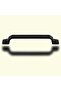 Furniture Kitchen Cabinet Drawer Cupboard Door Handle Flat Metal Handle Handle 128 mm Black - 3