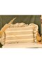 Linen Bohemian Ruffled Vintage 2-Piece Rectangular Throw Pillow Cover Striped