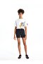 Crew Neck Tom&Jerry Printed Short Sleeve Oversize Women's T-Shirt - 2