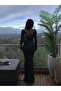 Black Backless Spanish Dress - 2