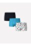 Lcw Kids White Printed Boys' Boxers Set of 3