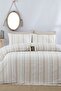 Bohemian Striped Double Duvet Cover Set (with Sheet)