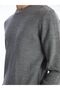Crew Neck Long Sleeve Men's Knitwear Sweater - 3