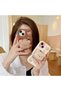 حافظة الدب مع حامل منقوش ثلاثي الأبعاد متوافقة مع هاتف iPhone 15 PRO - 5
