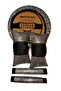 Silver stone steering wheel cover car interior neck collar pillow and belt pair