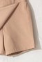 Basic Girl's Beige Shorts Skirt with Elastic Waist from Your Fashion Style - 3