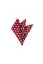 Red Off-White Polka Dot Pattern Handkerchief Tie 7717-3mk - 4