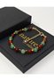Agate - Aventurine - Hematite Natural Stone Stress Bracelet - Compatible Stones Series - 5