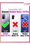 Luxury Silicone Case for Xiaomi Redmi Note 10 Pro with Deep Purple Minnie Stand and Gold Detail on the Edges - 6