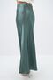 Women's Midi Length High Waist Draped Satin Skirt 6275-24 - 4