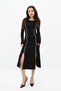 Women's Zipper Detailed Dress 5198-24 - 5