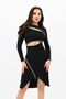 Women's Zipper Low-cut Mini Dress 5199-24 - 5