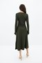 Women's Zipper Detailed Dress 5198-24 - 2
