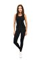 1791-25 Model Women's U Collar Sleeveless Blouse - 3