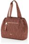 Alizee Day Small Tote Bag Polyester 18L Capacity Guava Pink Front Pocket