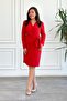 Front Buttoned Polo Collar Dress with Tie Detail - 6