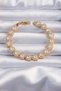 Brass Vip Series Gold Color Zircon Stone Heart Model Bracelet