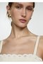Lace Detailed Slit Dress - 7