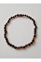 Baltic Drop Amber Baby Necklace Bracelet Set Matte Cherry Color - 4