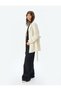 Comfortable Fit Double-Breasted Trench Coat with Belt Pockets