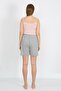 Women's Rope Strap Cotton Combed Shorts Suit Powder 3619 - 4