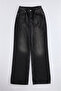 High Waist BlackWideLegJeans- Twoaw25je00209 - 6