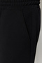 Basic Siyah Oversize/Geniş Kesim Lastik Belli Bağcıklı Şort TMNSS22SR0257 - 11