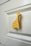 Yellow Giraffe, Cabinet Handle - Furniture Handle for Children's Room, Kitchen, Bathroom and Drawer, Handle D
