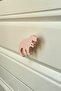 Pink Dino 1 Cabinet Handle-Modern,Cute and Durable Furniture Handle for Children's Room,Kitchen and Bathroom - 2