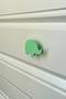 Green Elephant Cabinet Handle - Modern, Stylish and Durable Furniture Handle for Children's Room, Kitchen and Bathroom, Dh - 2