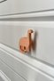 Orange Dino 4 Cabinet Handle - Modern and Cute Furniture Handle for Children's Room, Kitchen and Bathroom - 2