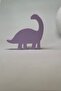 Purple Dino 3 Cabinet Handle -Modern, Cute and Durable Furniture Handle for Children's Room, Kitchen and Bathroom - 3