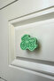 Green Motor Cabinet Handle - Durable and Stylish Handle for Children's Rooms, Kitchen and Bathroom Cabinets